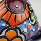 Talavera-Style Ceramic Turtle Figurine 8.5" – Mexican Folk Art Décor