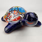 Talavera-Style Ceramic Turtle Figurine 8.5" – Mexican Folk Art Décor