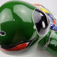 Green Talavera-Style Turtle Figurine 11" – Mexican Ceramic Patio Décor