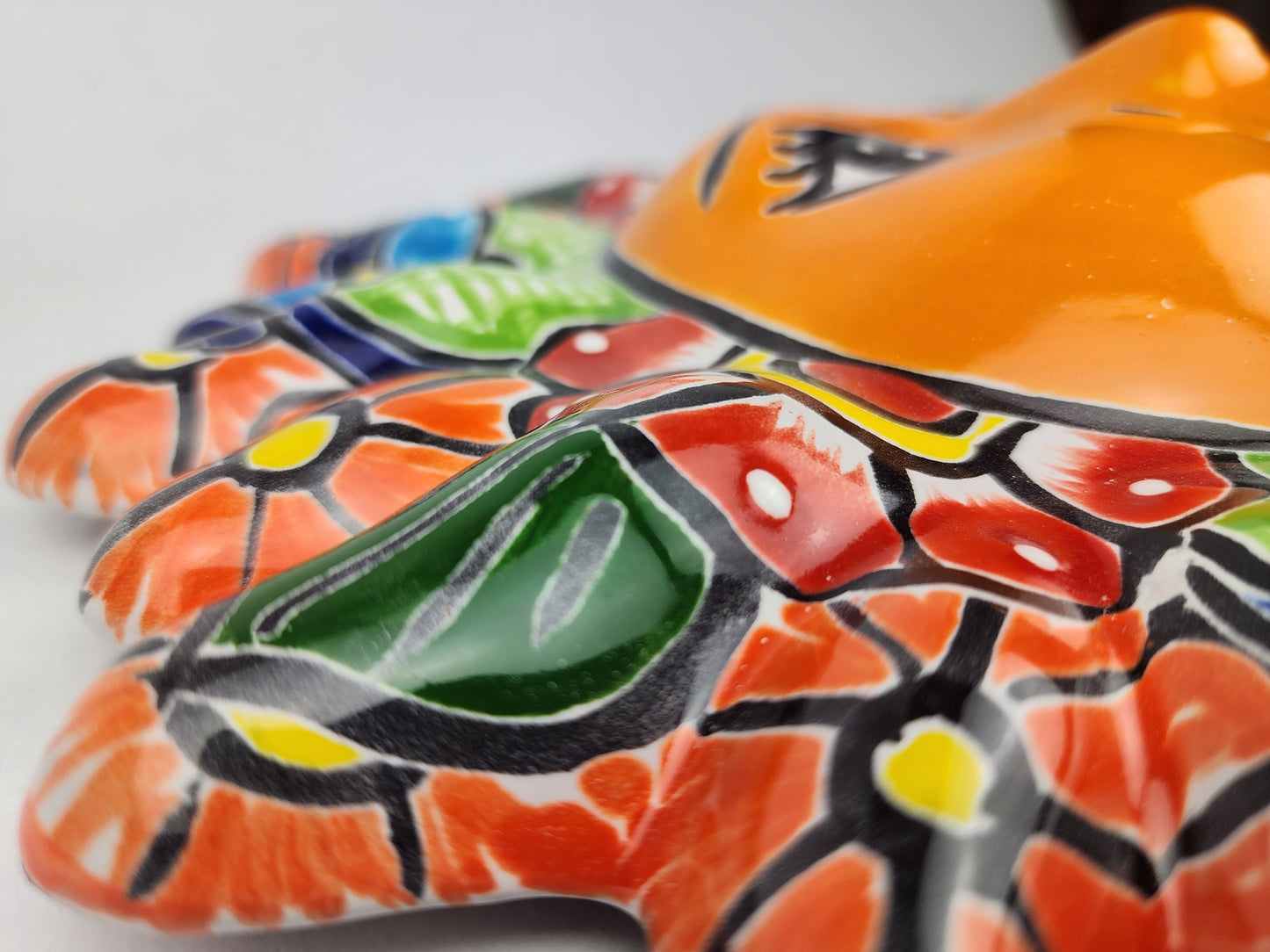 Talavera Sun & Moon Wall Décor Set – Mexican Folk Art Collection