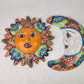 Talavera Sun & Moon Wall Décor Set – Mexican Folk Art Collection