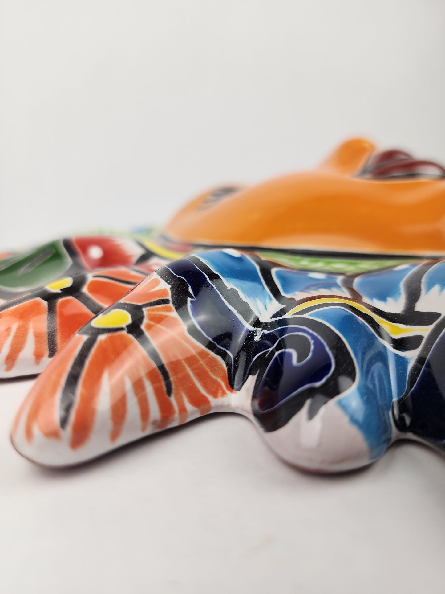 Talavera Sun & Moon Wall Décor Set – Mexican Folk Art Collection