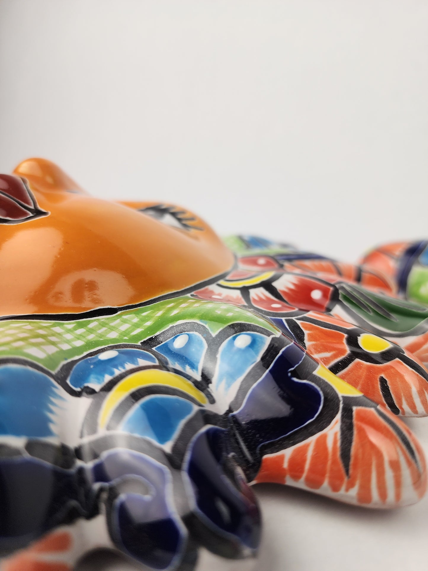 Talavera Sun & Moon Wall Décor Set – Mexican Folk Art Collection