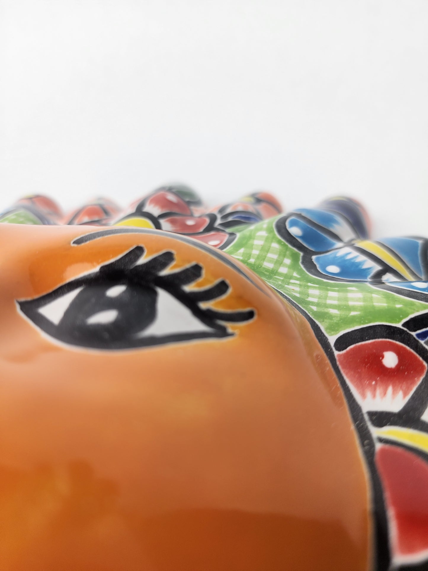 Talavera Sun Wall Décor – Mexican Folk Art Accent