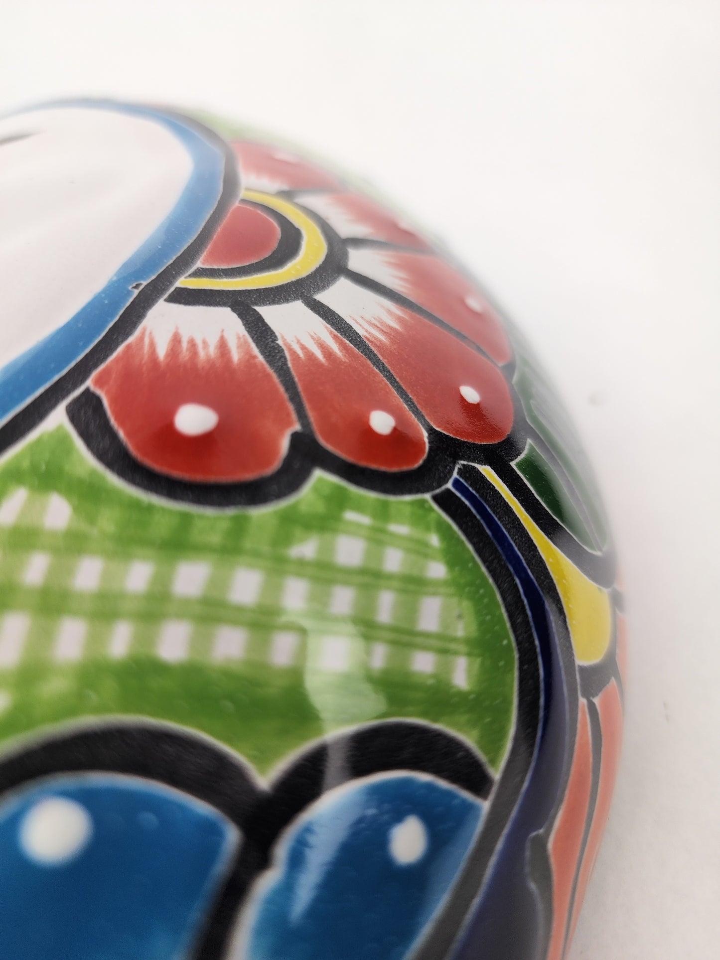 Talavera Moon Wall Décor – Mexican Folk Art Accent