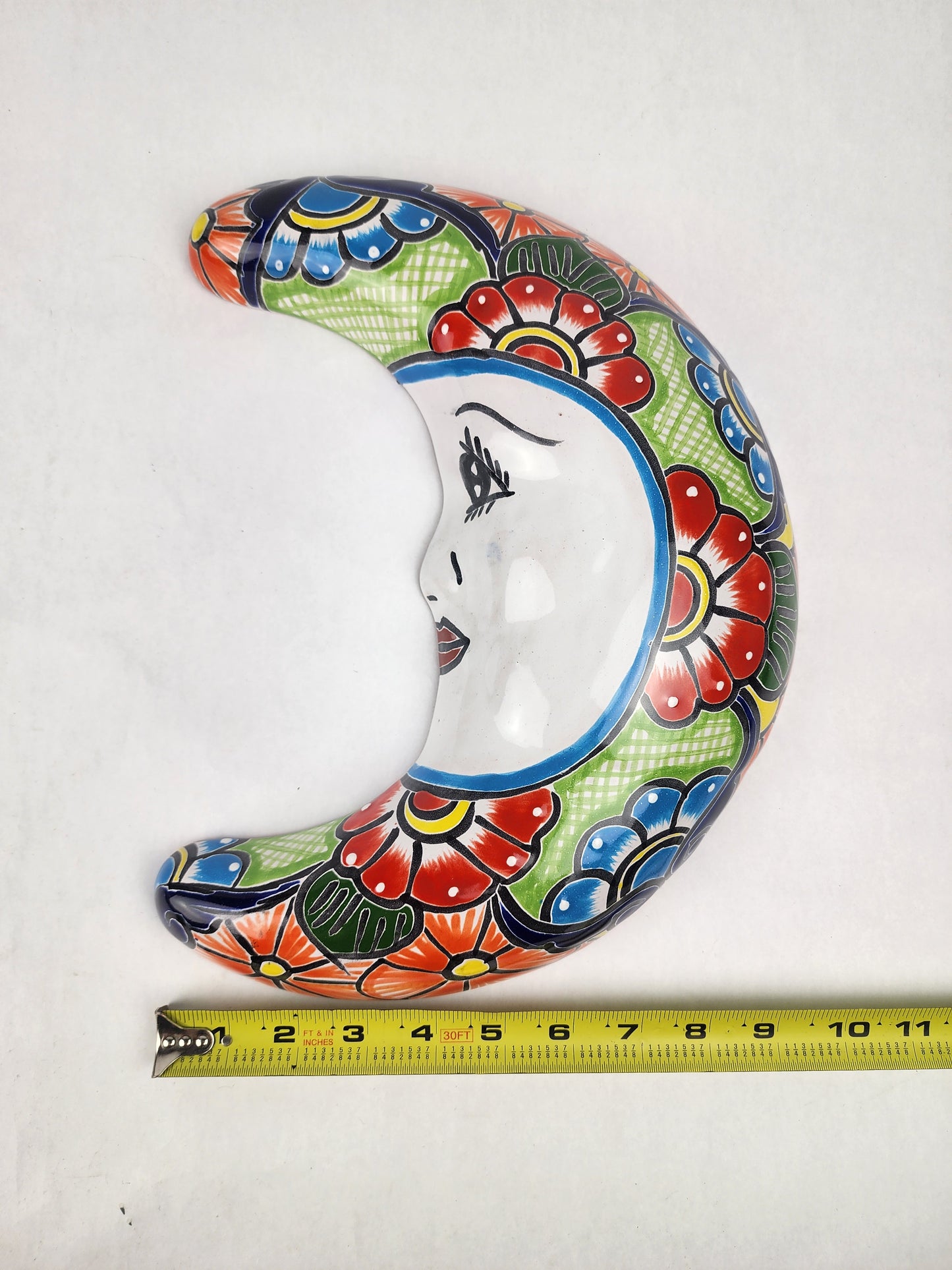 Talavera Sun & Moon Wall Décor Set – Mexican Folk Art Collection