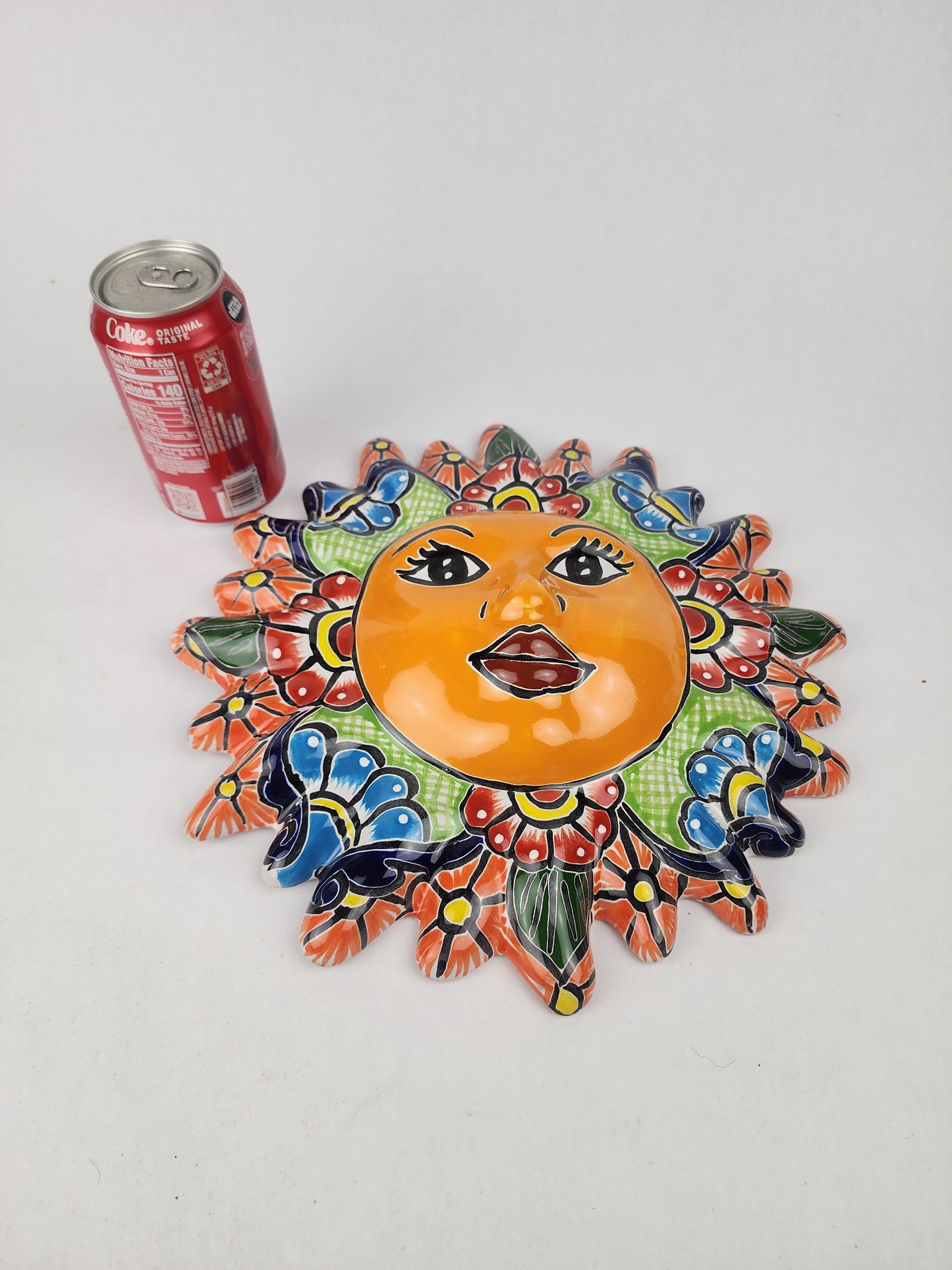Talavera Sun & Moon Wall Décor Set – Mexican Folk Art Collection