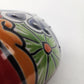 Red Talavera Moon Wall Décor – Mexican Folk Art Accent