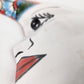 Red Talavera Moon Wall Décor – Mexican Folk Art Accent