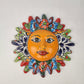 Red Talavera Sun Wall Décor – Mexican Folk Art Accent