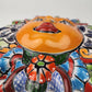 Red Talavera Sun Wall Décor – Mexican Folk Art Accent
