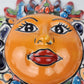 Red Talavera Sun Wall Décor – Mexican Folk Art Accent