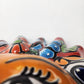 Red Talavera Sun Wall Décor – Mexican Folk Art Accent