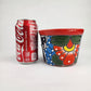 Red Rim Talavera Ceramic Planter 5" | Indoor & Patio Planter