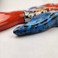 Blue Talavera-Style Fish Wall Décor 13" – Mexican Ceramic Folk Art