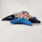 Blue & Orange Talavera-Style Fish Wall Décor 7.5" – Mexican Ceramic Folk Art (Copy)