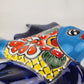 Navy Blue Talavera-Style Fish Wall Décor 13" – Mexican Ceramic Folk Art