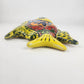 Yellow & Orange Talavera-Style Fish Wall Décor 7.5" – Mexican Ceramic Folk Art