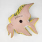 Yellow Talavera-Style Fish Wall Décor 13" – Mexican Ceramic Folk Art