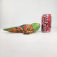 Green & Orange Talavera-Style Fish Wall Décor 9.5" – Mexican Ceramic Folk Art