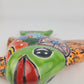 Green & Orange Talavera-Style Fish Wall Décor 9.5" – Mexican Ceramic Folk Art