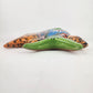 Green & Orange Talavera-Style Fish Wall Décor 9.5" – Mexican Ceramic Folk Art