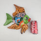 Green Talavera-Style Fish Wall Décor 13" – Mexican Ceramic Folk Art