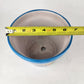 Blue Rim Talavera Ceramic Planter 7" | Houseplant Planter