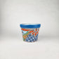 Blue Rim Talavera Ceramic Planter 7" | Houseplant Planter
