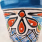 Blue Rim Talavera Ceramic Planter 5" | Decorative Flower Pot