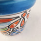 Blue Rim Talavera Ceramic Planter 5" | Decorative Flower Pot