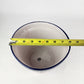 Blue Rim Talavera Ceramic Planter 8" | Statement Flower Pot