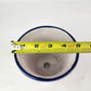 Blue Rim Talavera Ceramic Planter 5" | Decorative Flower Pot