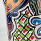Blue Rim Talavera Ceramic Planter 7" | Indoor & Outdoor Planter