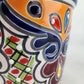 Blue Rim Talavera Ceramic Planter 7" | Indoor & Outdoor Planter