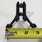 Black Acrylic Display Stand 3" | Ceramic Tile & Mini Artwork Easel