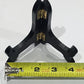 Black Wood Display Stand 4" | Ceramic Tile & Mini Artwork Easel