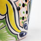 Red Rim Talavera-Style Ceramic Planter 7" | Indoor Plant Pot