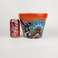 Red Orange Rim Talavera-Style Ceramic Planter 8" | Statement Plant Pot