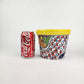 Yellow Rim Talavera-Style Ceramic Planter 7" | Indoor Plant Pot
