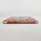 Side view of 4 1/8 inch floral sugar skull ceramic tile showing thickness and glazed edge