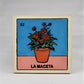 La Maceta #52 Mexican Lotería decorative ceramic tile