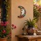 Talavera Moon Wall Décor – Mexican Folk Art Accent