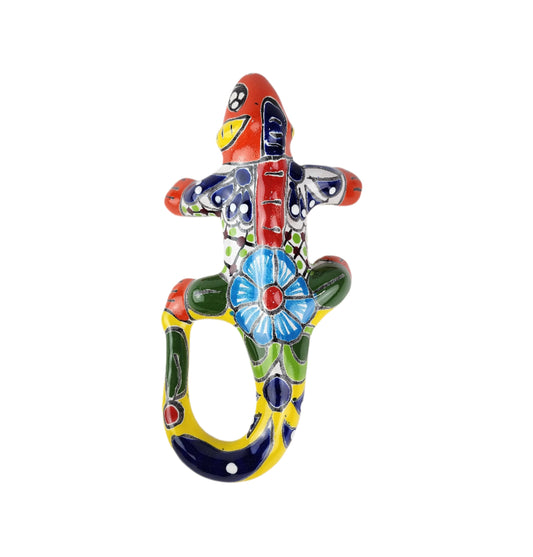 Artisan Iguana Figurine - Casa Villa Arte