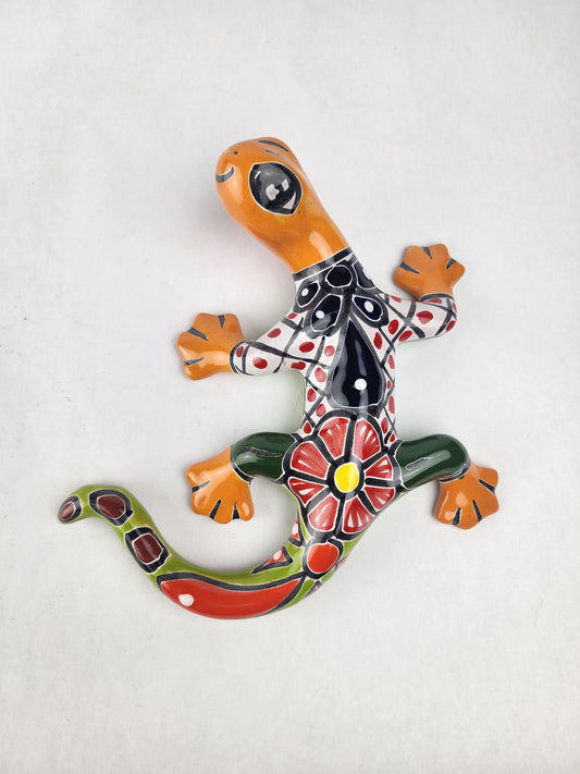 Handcrafted Talavera Gecko