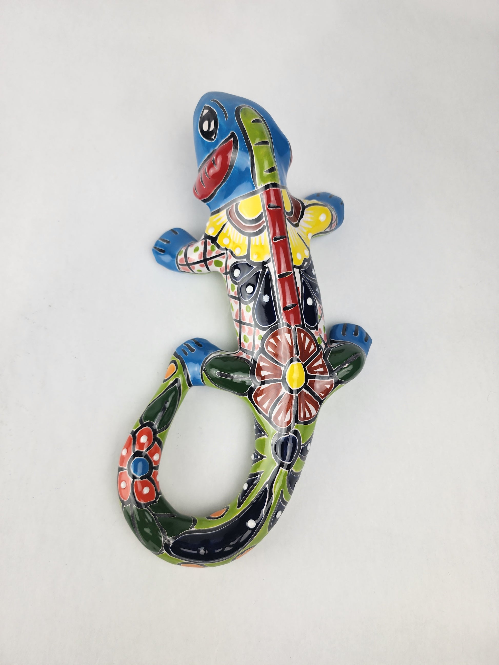 Hand-Painted Ceramic Iguanas - Casa Villa Arte