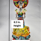 Ceramic Catrina Decor & Lotería Coaster Set w/ Holder