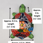 Green Talavera-Style Turtle Figurine 9.5" – Mexican Ceramic Garden Art