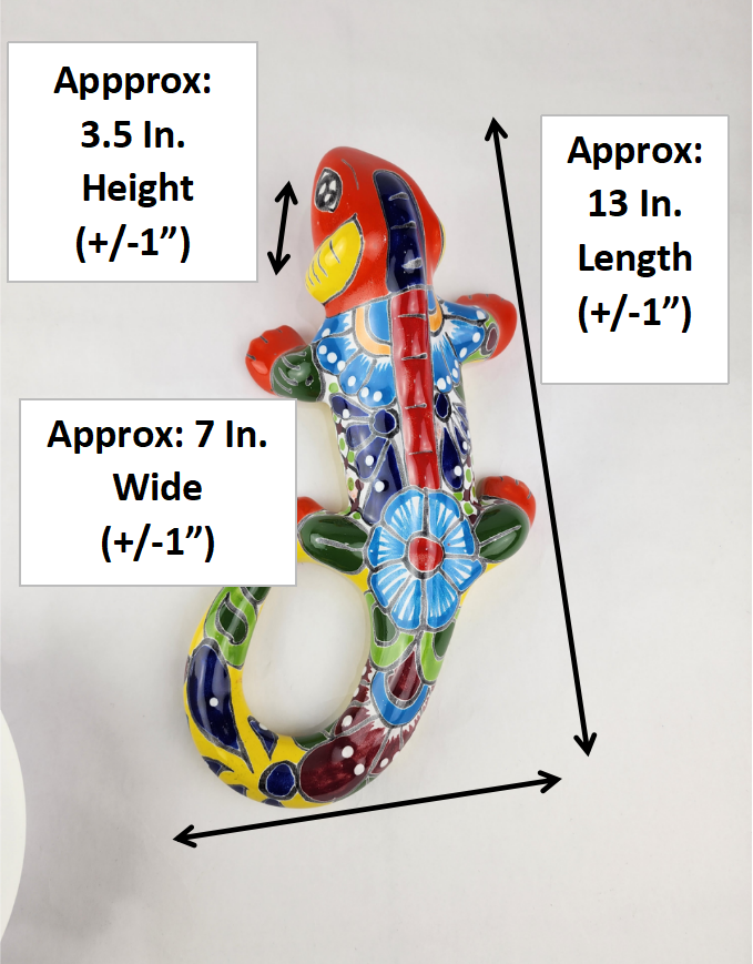Unique Ceramic Iguana – Artisan Decor for Home or Office
