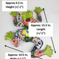 Talavera Style Green Ceramic Frog – Hand-Painted Garden Figurine
